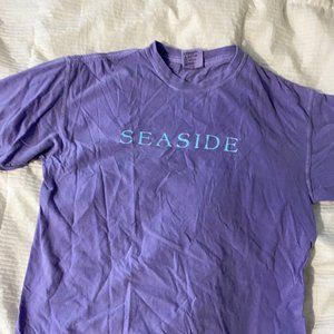 Purple and teal Seaside Tshirt